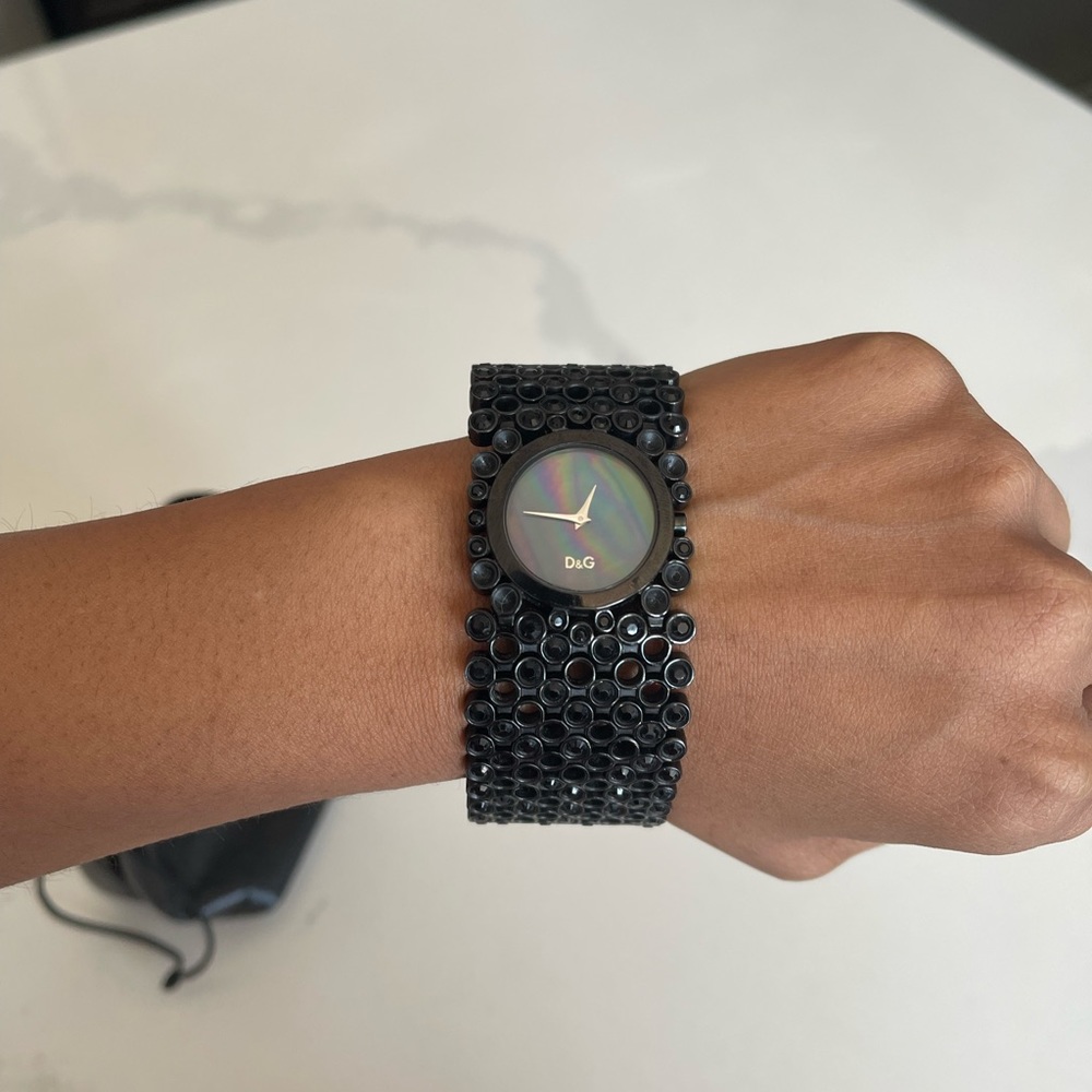 Bold and beautiful D&G bracelet watch